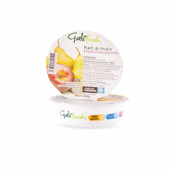 Puré de fruta Manzana-Pera Galifresh 100g