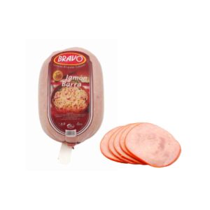 Jamón Barra Loncheado Bravo 500g loncheado en presentación 500g