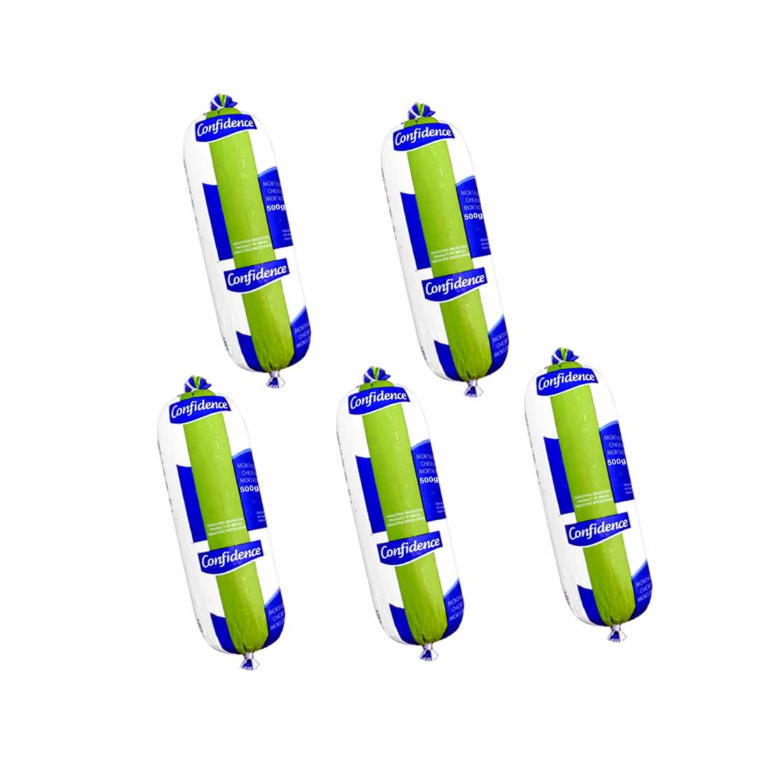 Mortadella de Pollo tipo Salchicha 5ud de 1kg