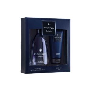 Estuche Poseidon Indómito Perfume After Shave - Aseo e Higiene