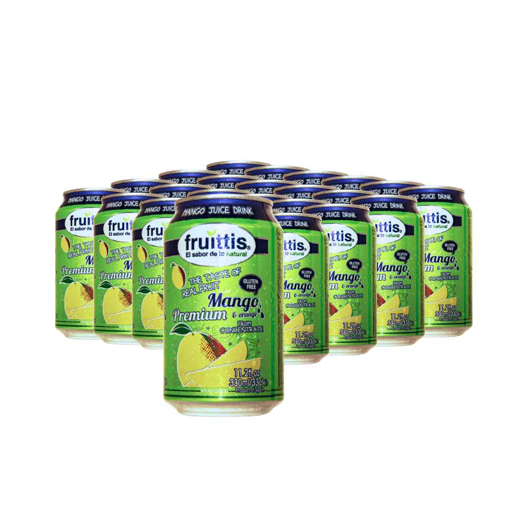 Jugos Fruttis sabor Mango caja de 24ud de 330ml