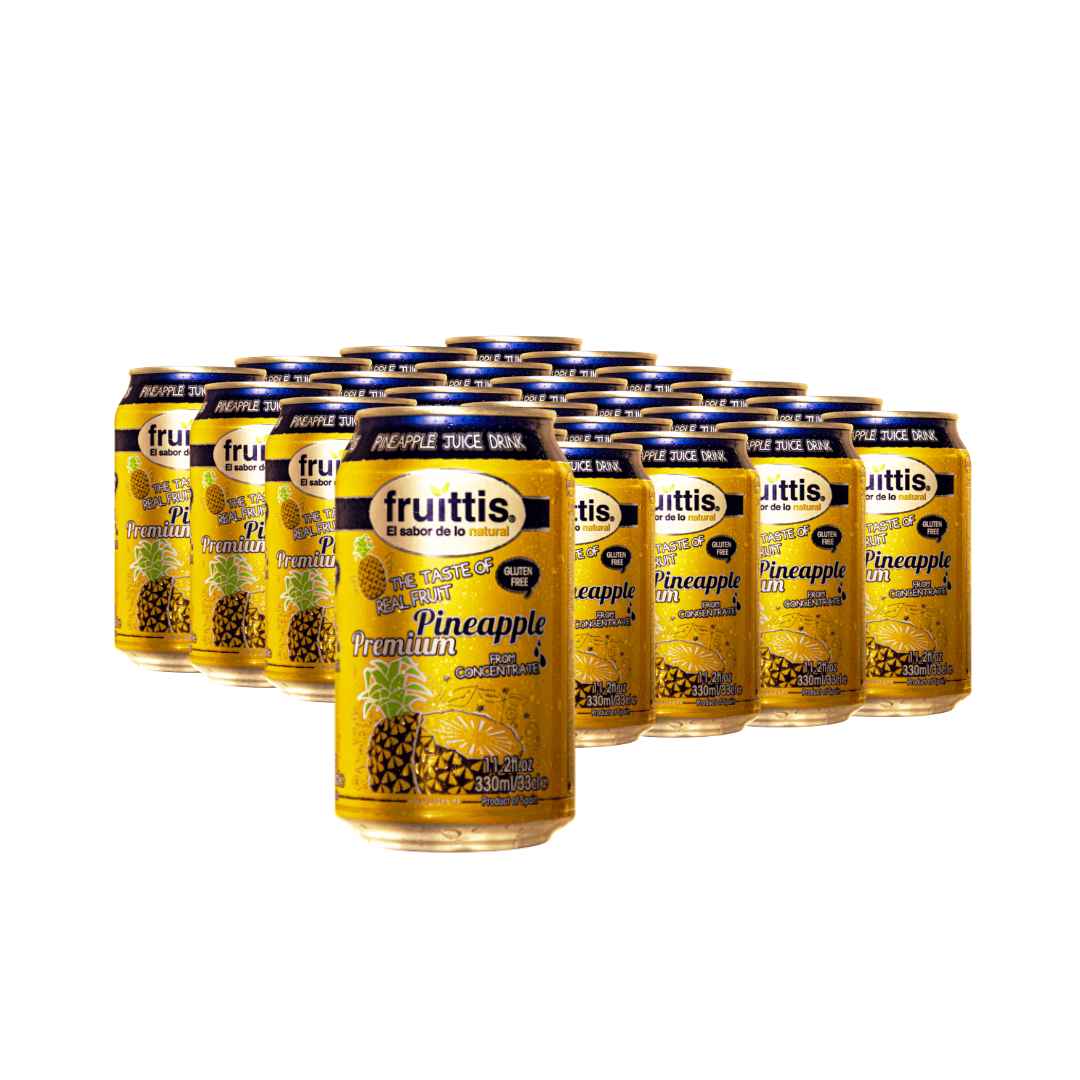 Jugos Fruttis sabor Piña 24ud de 330ml