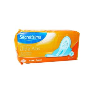 Compresa Secretisima Ultra Alas 24u - Protección confiable y cómoda - Esencial Pack