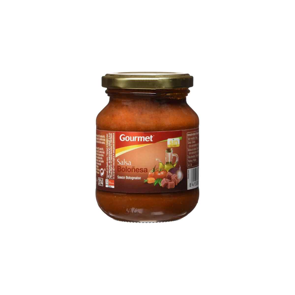 Salsa Gourmet Boloñesa FCO. 300g