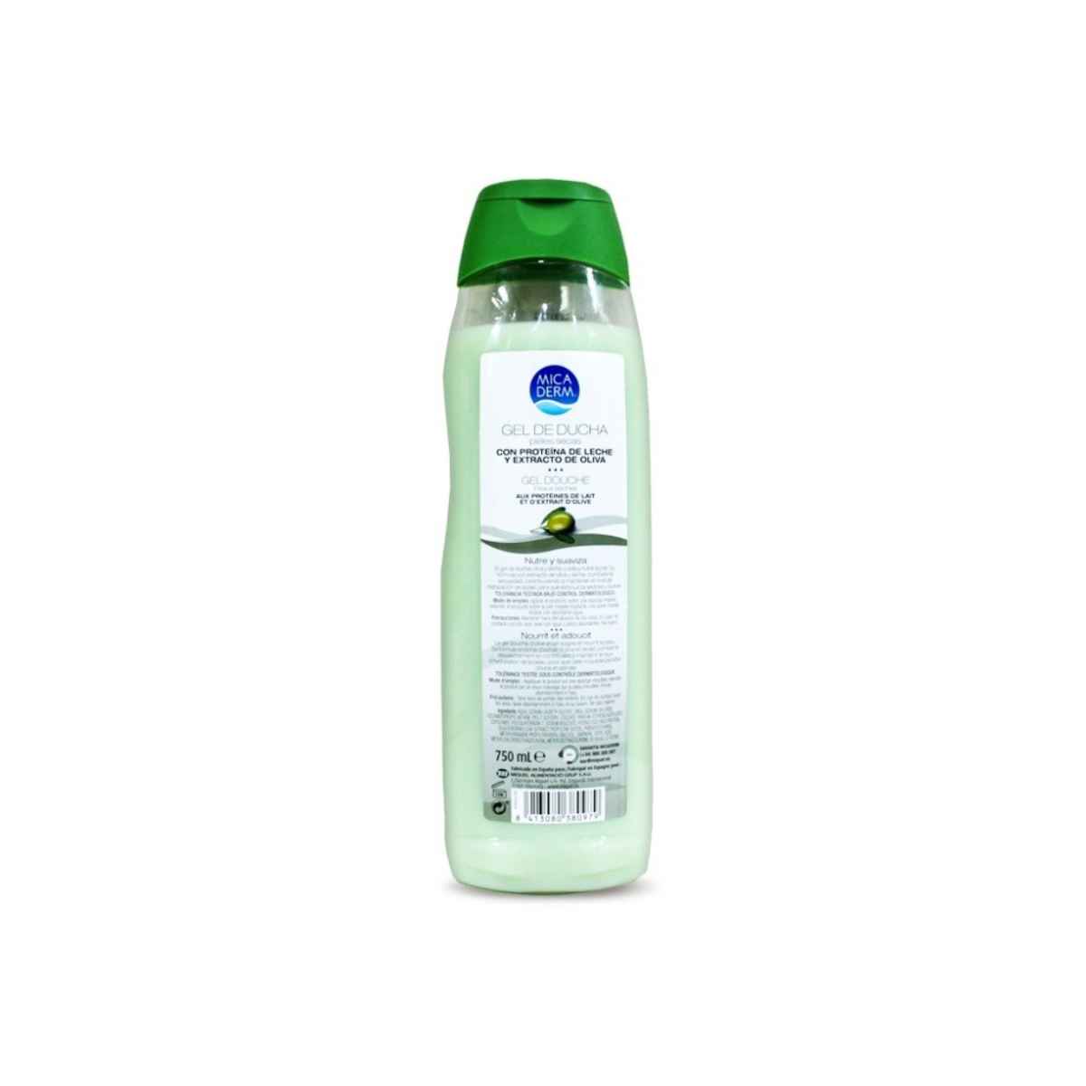 Gel de Ducha Aceite de Oliva y Leche Micaderm 750 ml