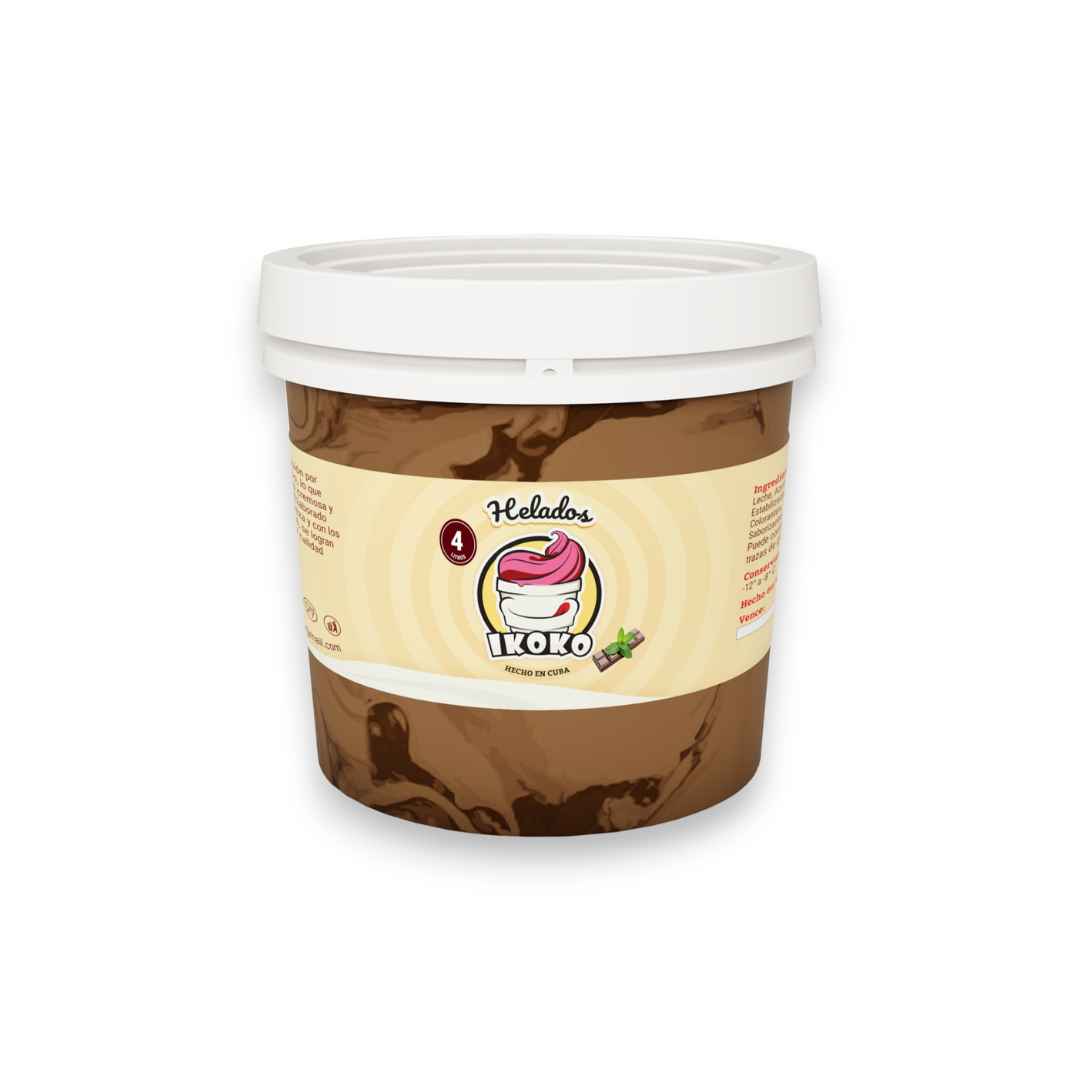 Helado Ikoko sabor Choco Menta 4Lt