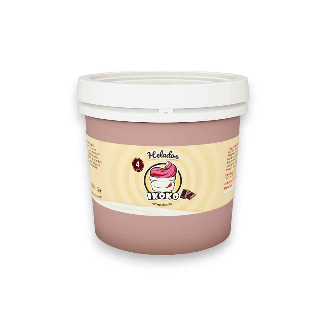 Helado Ikoko sabor Chocolate 4Lt