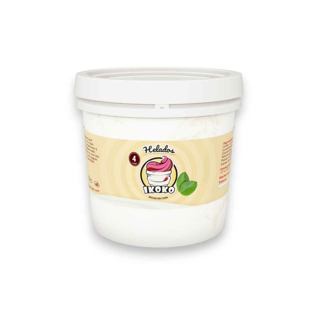 Helado Ikoko sabor Menta 4Lt