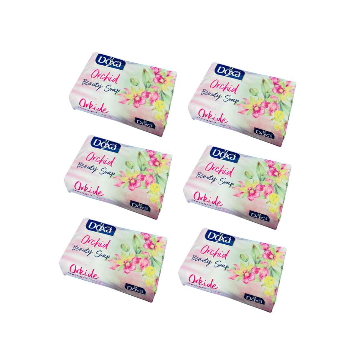 Jabón de Baño Orquídea Doxa 125g x 6
