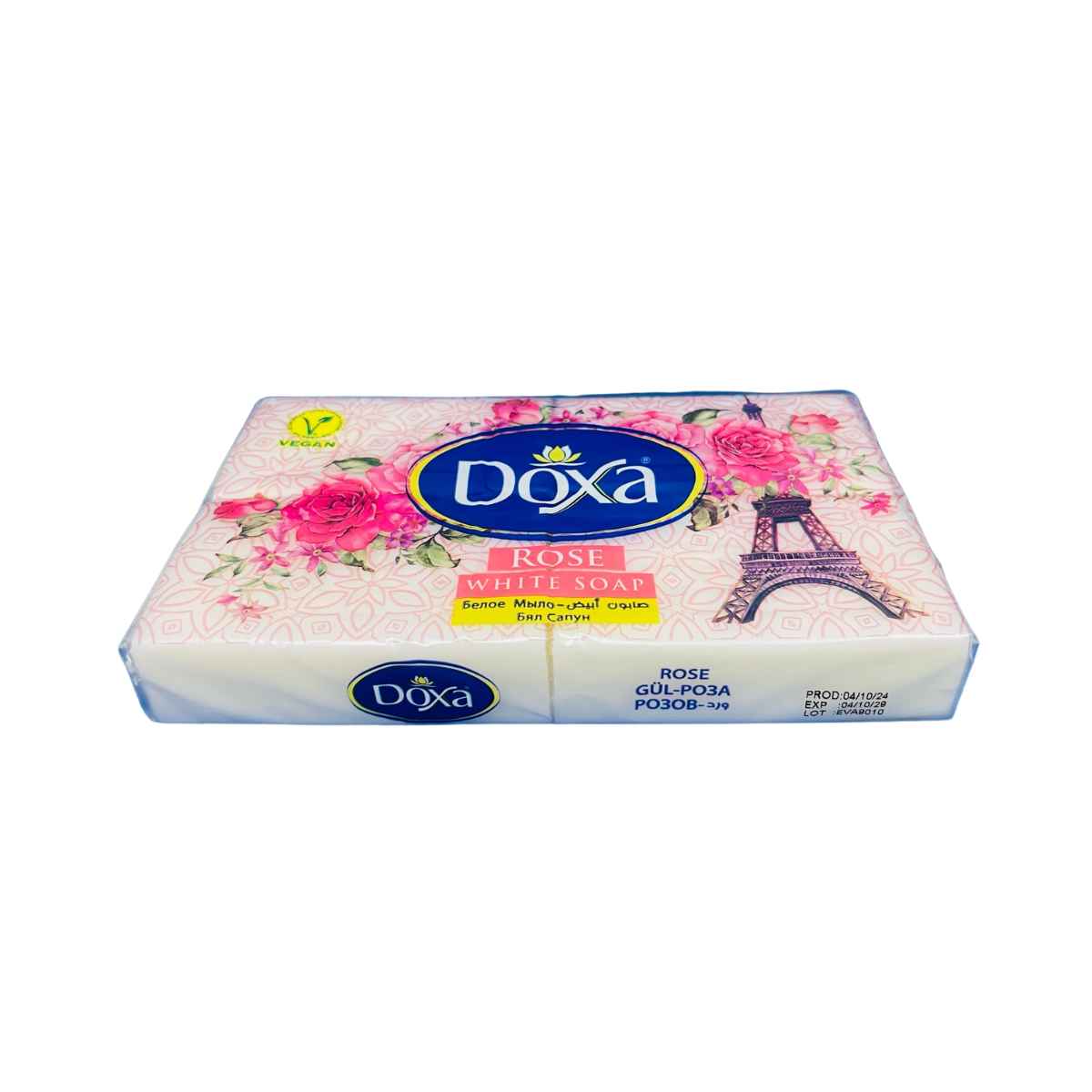 Jabón de Baño Rose Doxa 125g x 4