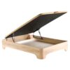 Canapé Abatible Roble 190x135cm - Mueble de roble para dormitorio