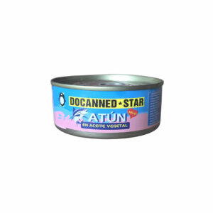 Atún en Aceite Docanned 140g - Producto de calidad con omega-3 y proteínas (140g)