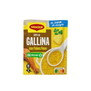 Sopa De Gallina Con Fideos Maggi 68g - Ideal para tus comidas reconfortantes