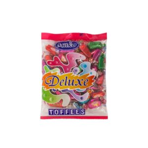 Caramelo Deluxe Toffee 2.5gx50ud - Caramelo toffee premium en envase práctico