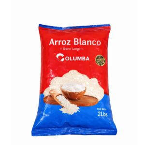 Arroz Blanco Óptimo Columba 2Lb - Producto de calidad para tus recetas