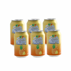 Refresco Gaseado Santa PIÑA 6ud - Envase 6 unidades sabor a piña