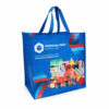 Bolsa de Mercado Azul aseo e higiene azul resistente