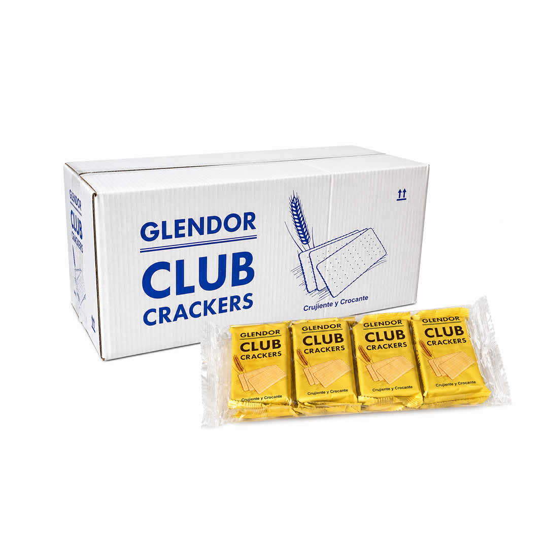 Caja de Galleta Cracker 24x200g Galletas Cracker Glendor 24pack de 200g - Variedad de productos esenciales