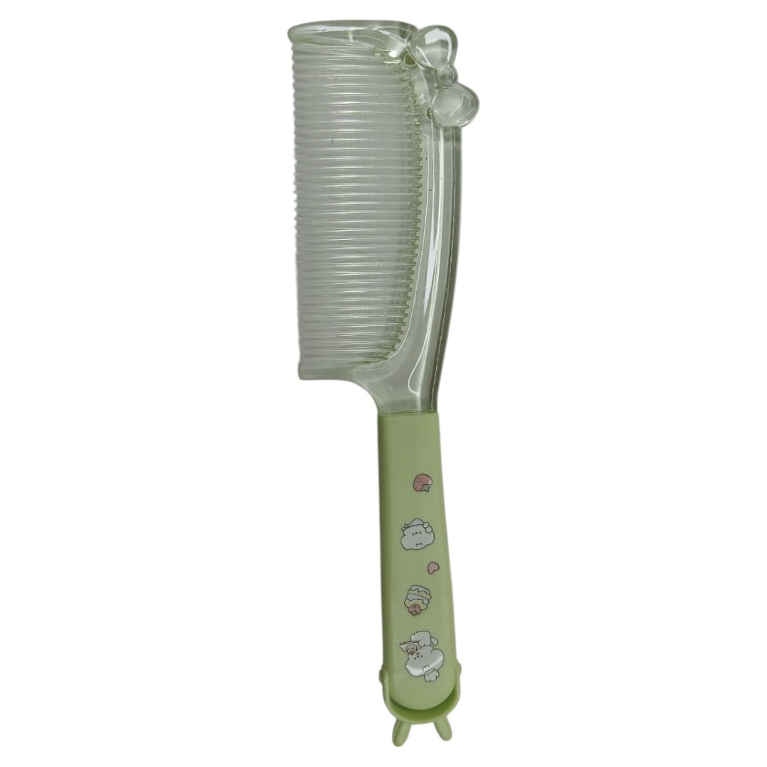 Peine Verde Peine Con Mango Recto - Herramienta de peinado ergonómica y duradera